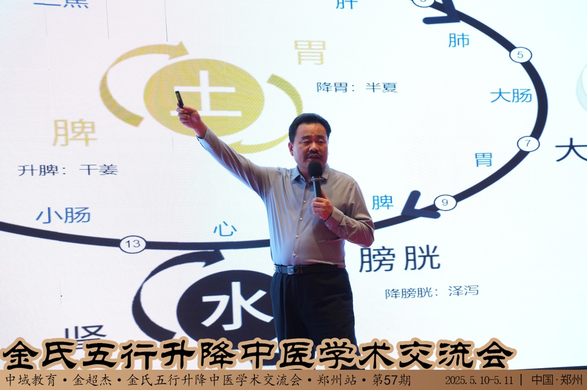 中域教育第 57 期金氏五行升降中医学术交流会（郑州站）圆满落幕！
