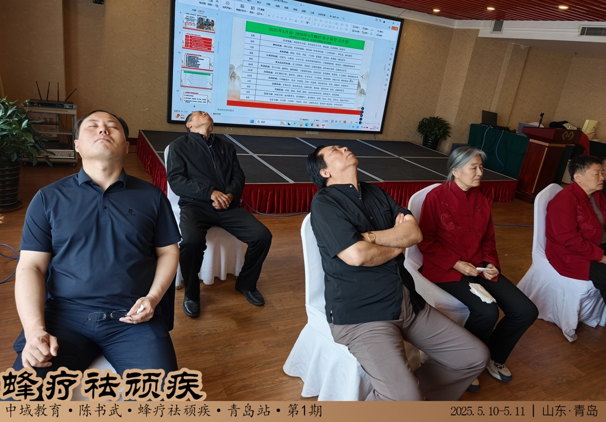 中域教育第 1 期蜂疗袪顽疾学术交流会（青岛站）圆满落幕！